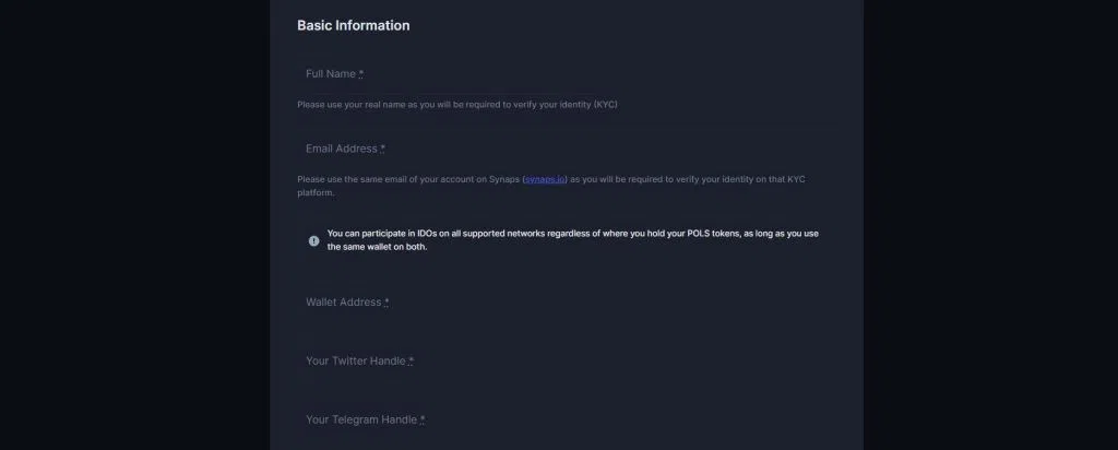 partager ses informations personnelles pour la participation à une ido