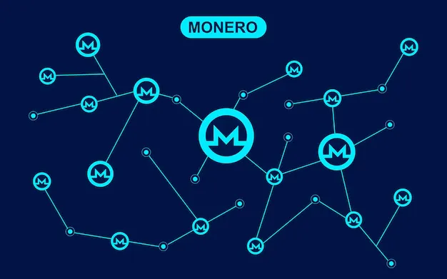 Réseau Monero XMR, blockchain privacy