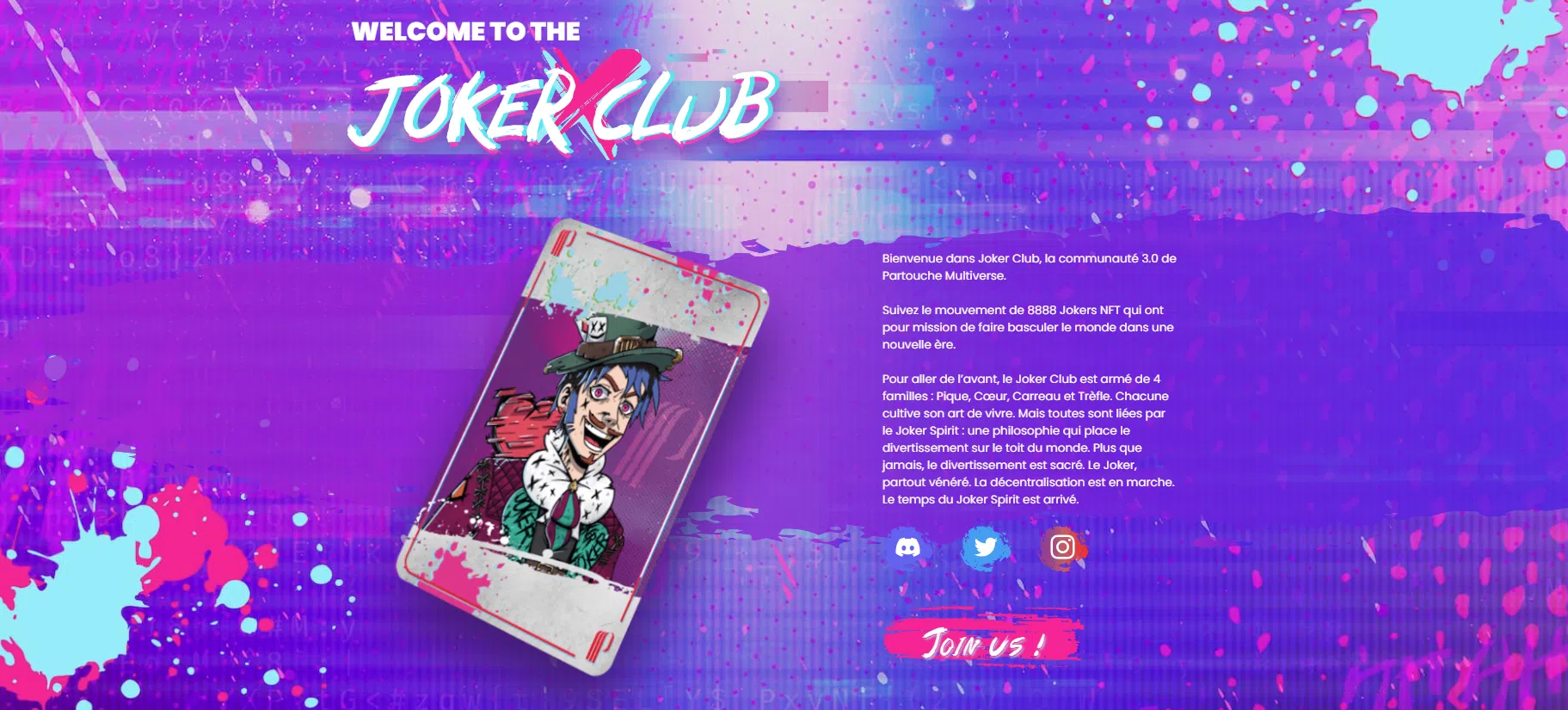 le joker club nft du groupe partouche