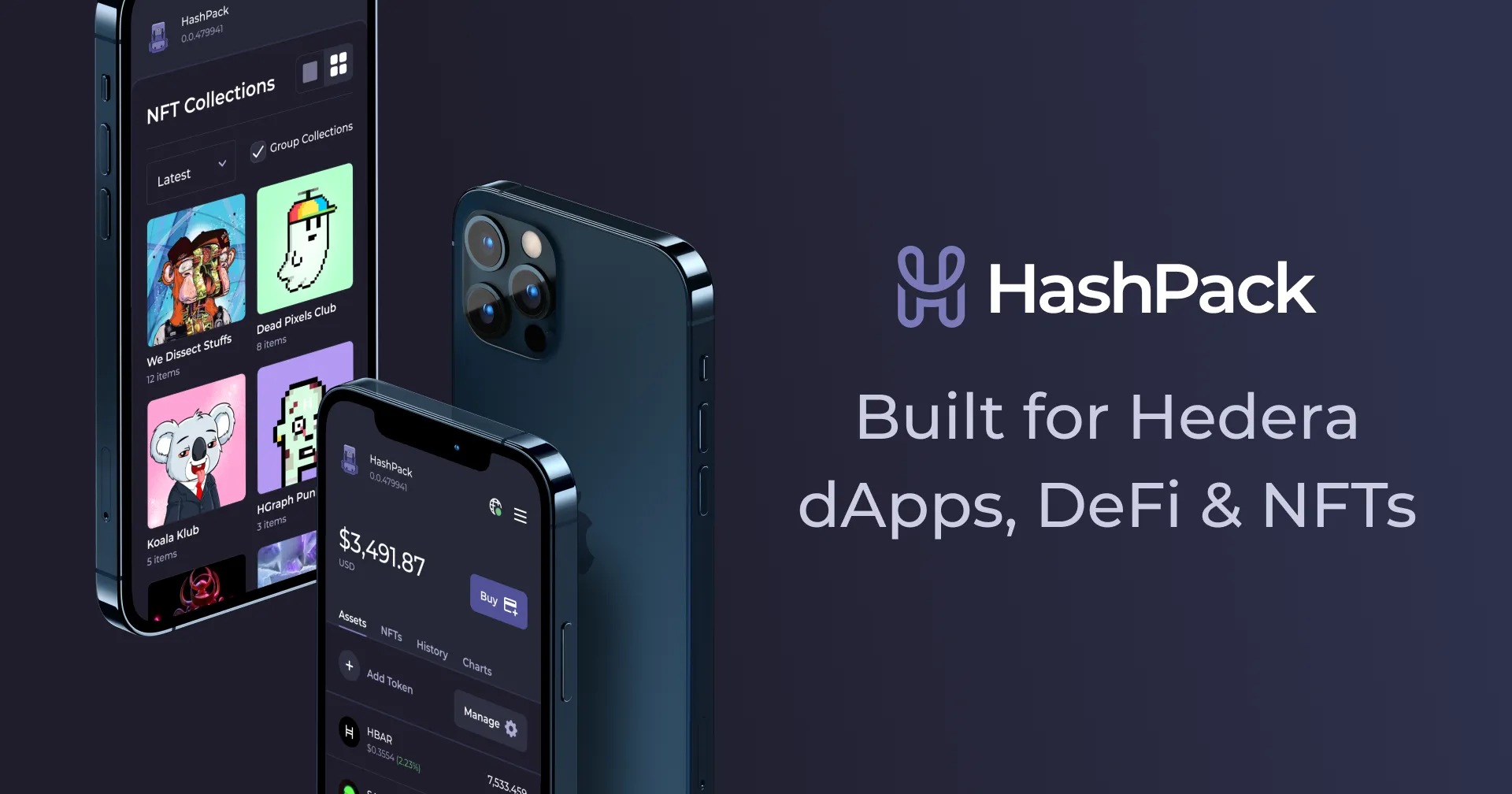 Le portefeuille d'Hedera : Hashpack