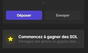 Le staking sur Phantom wallet