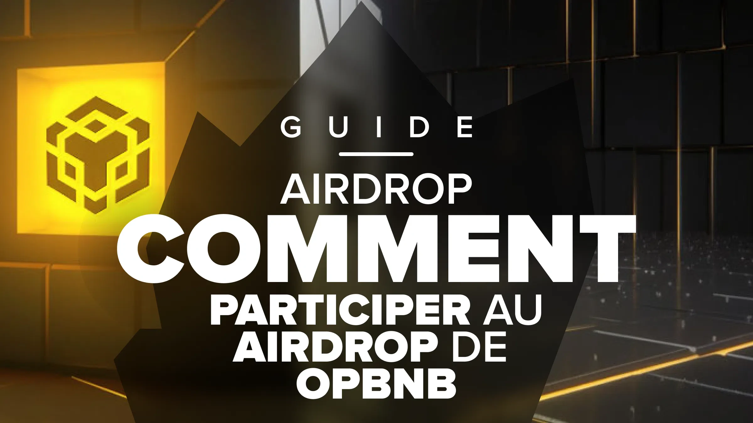 guide pour participer au potentiel airdrop de opbnb
