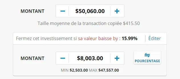 mettre un stop loss pour limiter les pertes