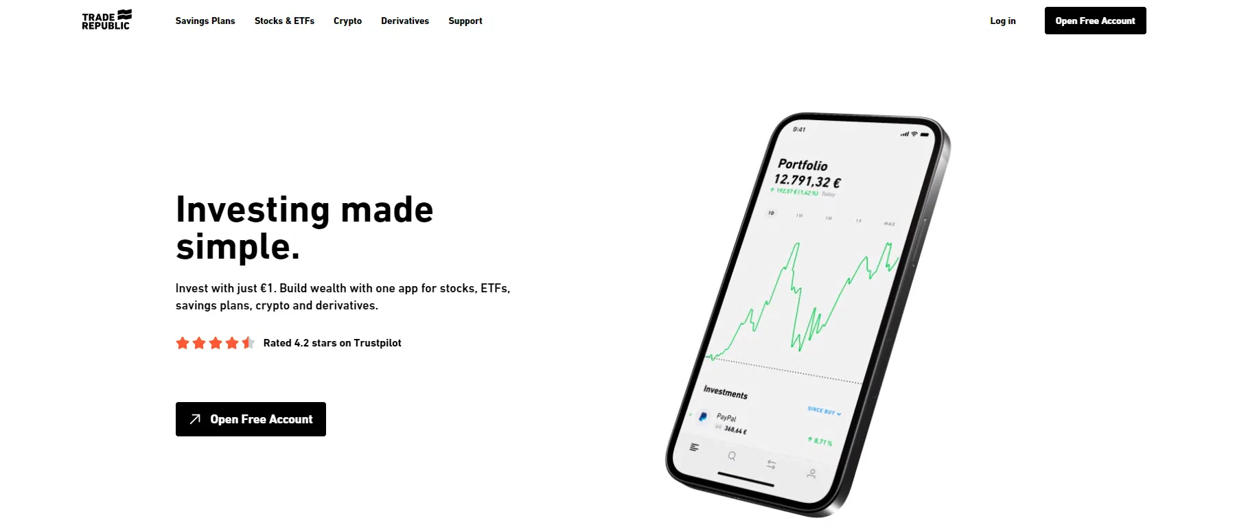 broker trade republic trading actions crypto investissement