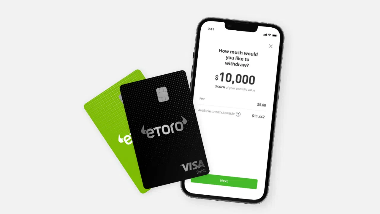 l’application mobile d’etoro et ses cartes bancaires visa