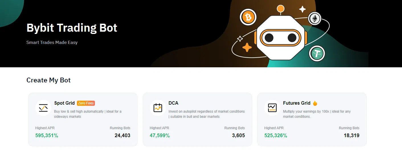 utiliser les robots de trading de bybit