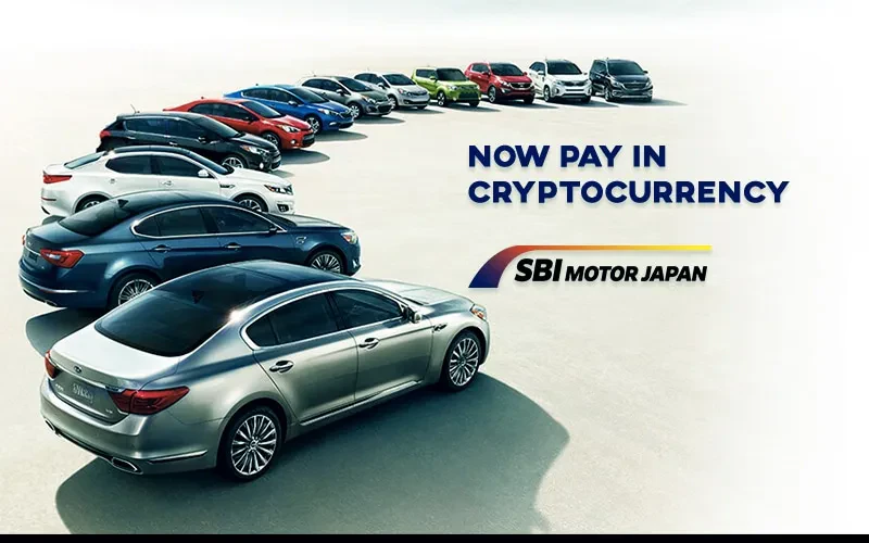 SBI automobile japon crypto moyen de paiement