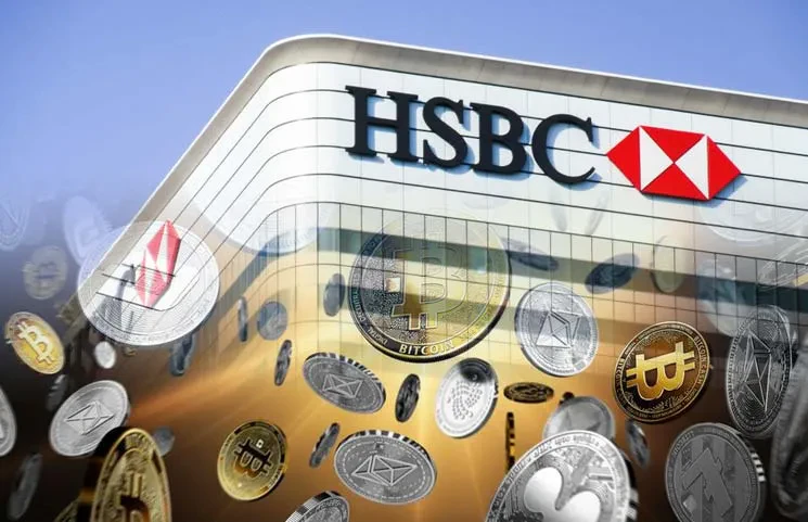 HSBC crypto paiement prêt anglais britannique banque