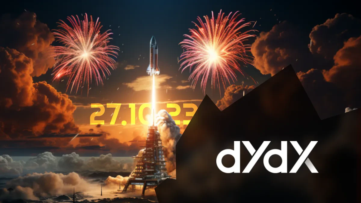 dYdX lancement propre blockchain première couche cosmos