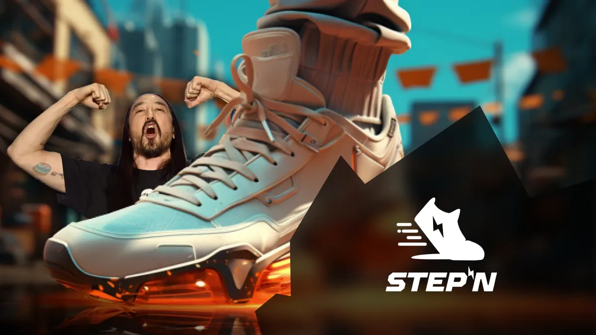 Collection NFT Steve Aoki StepN Move-To-Earn Metaverse collaboration