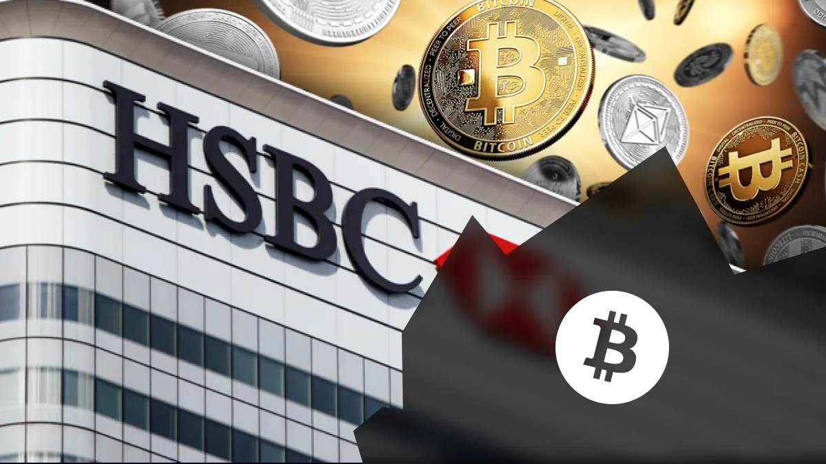 HSBC cryptomonnaies banque actifs numériques garde