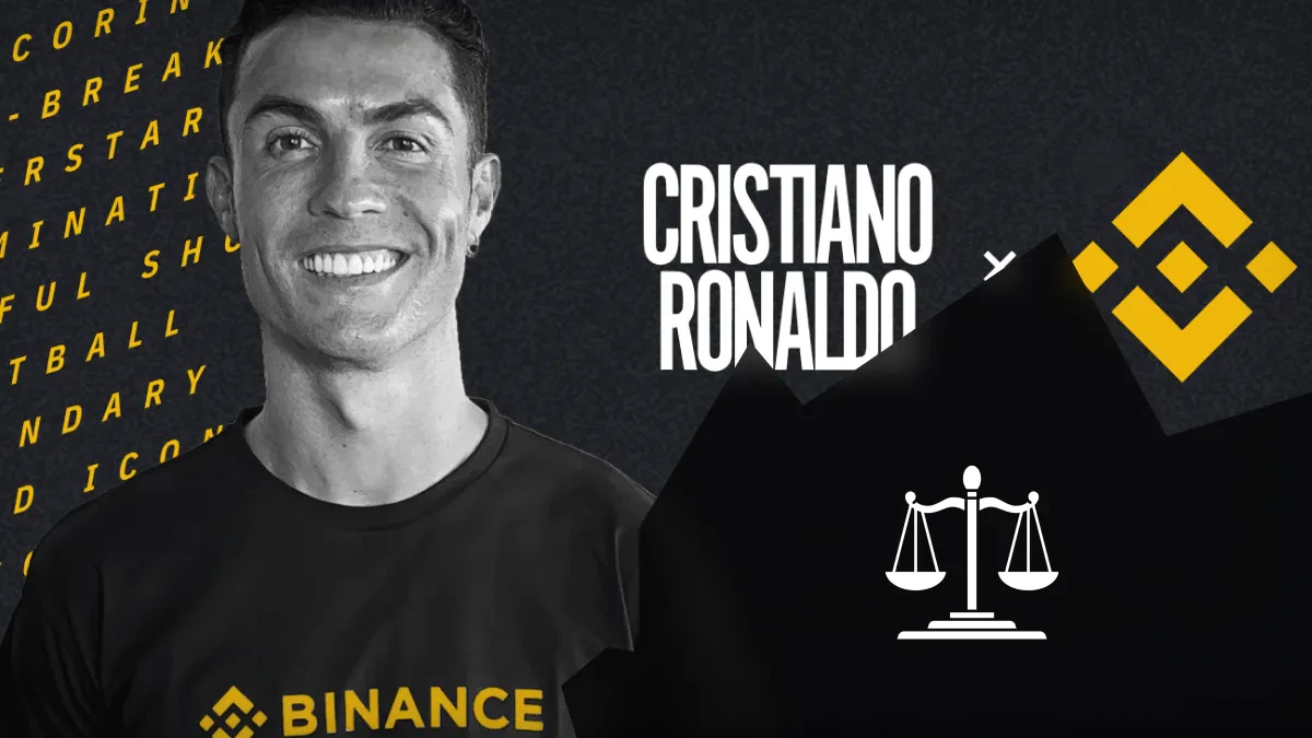 Binance Cristiano Ronaldo CR7 NFT Affaire judiciaire partenariat