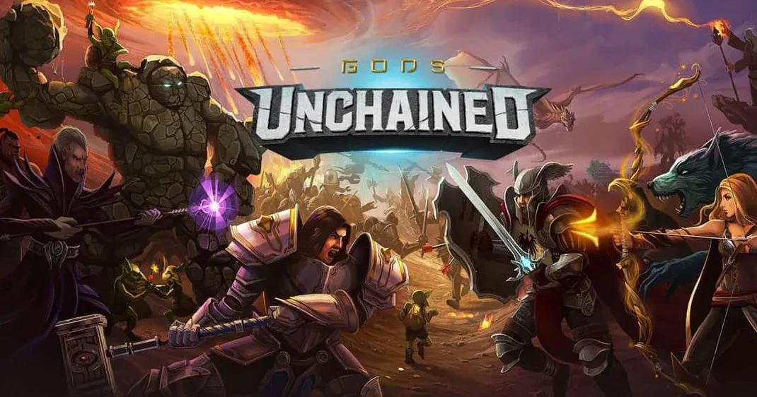 jeu gods unchained cartes gaming play-to-earn