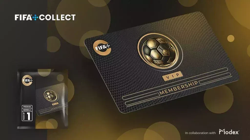 fifa collect vip nft collectibles numériques jetons non fongibles football