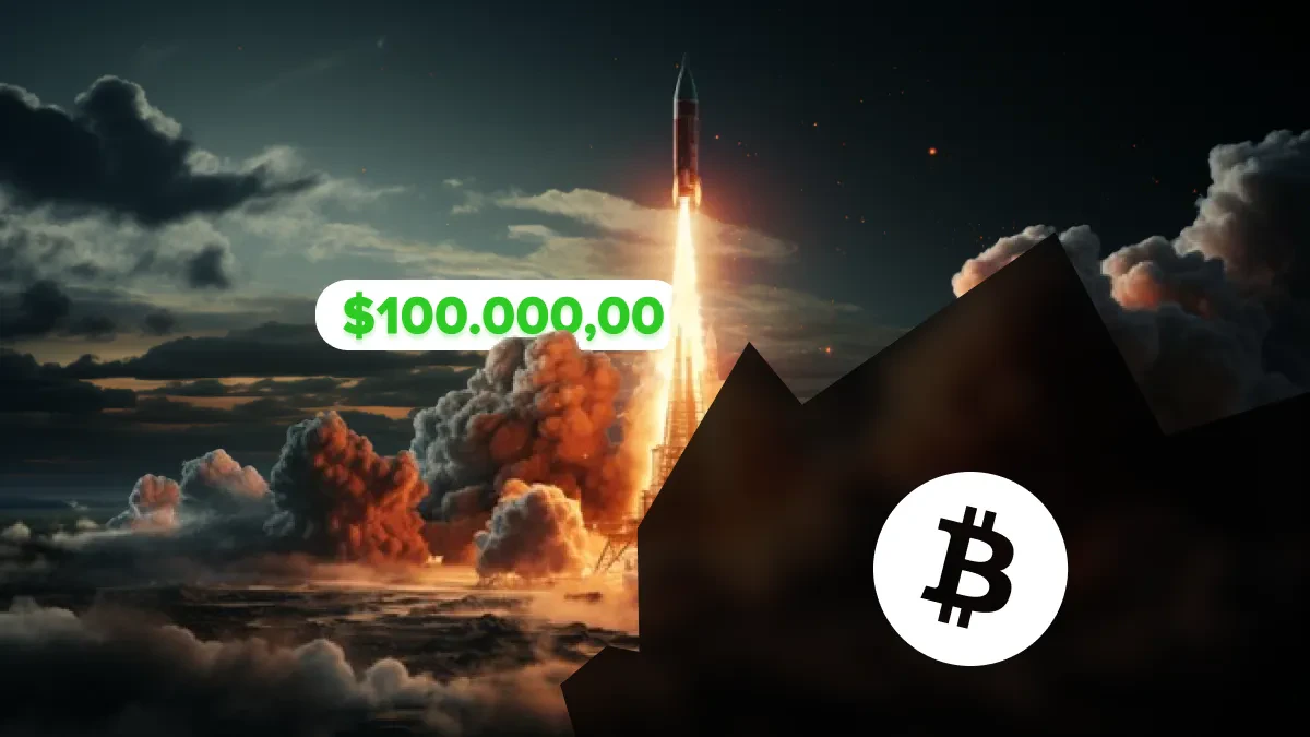 Bitcoin 100 000 $ ETF spot blackrock