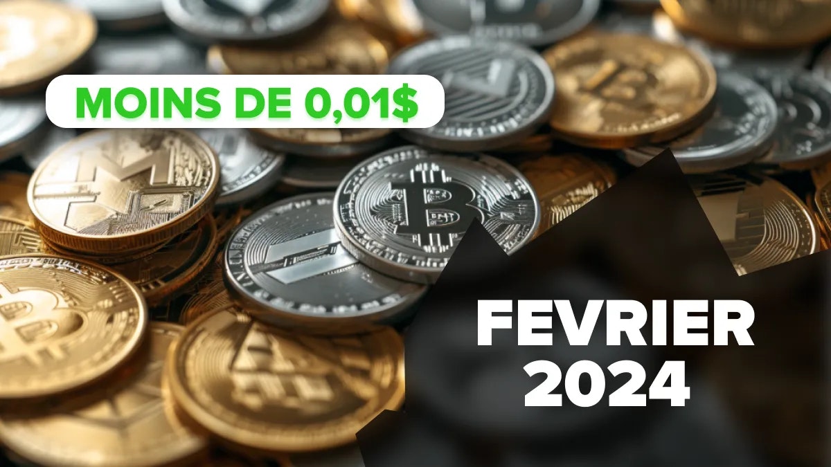 Les 2 meilleures cryptomonnaies à surveiller à moins de 0,01 $ en Février 2024