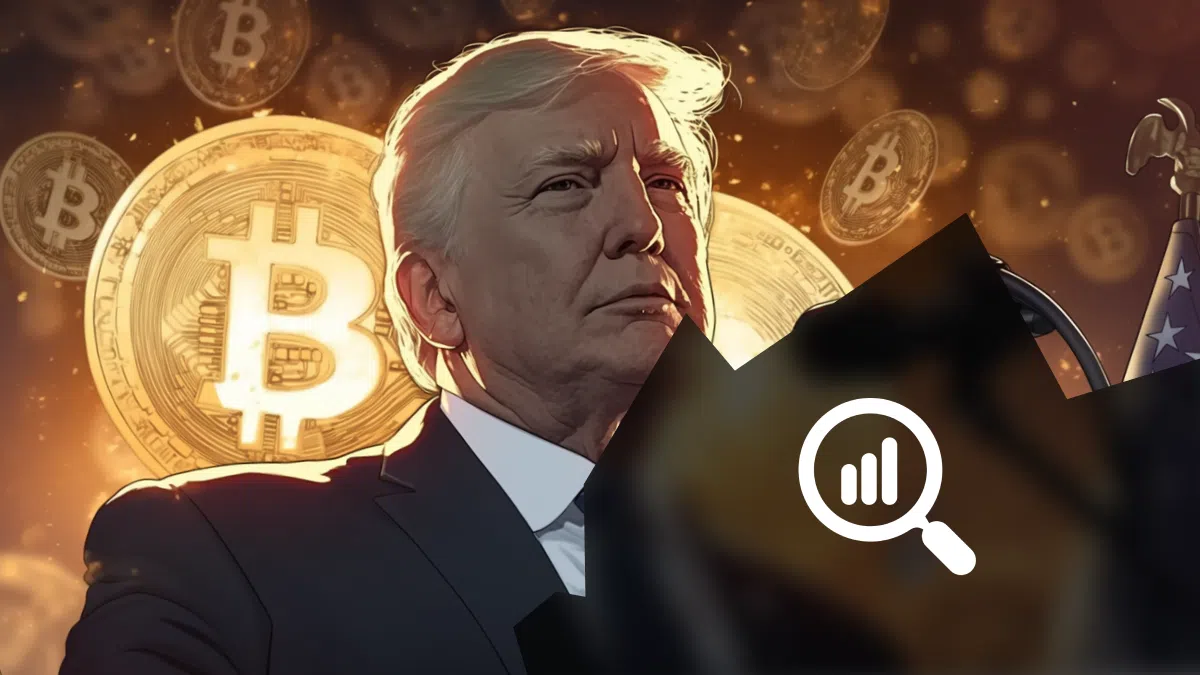 trump et son message sur les réseaux sur bitcoin