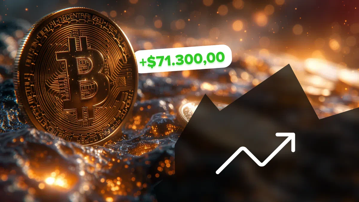 Les traders du Bitcoin (BTC) visent la barre symbolique des 71 300 $ d ...