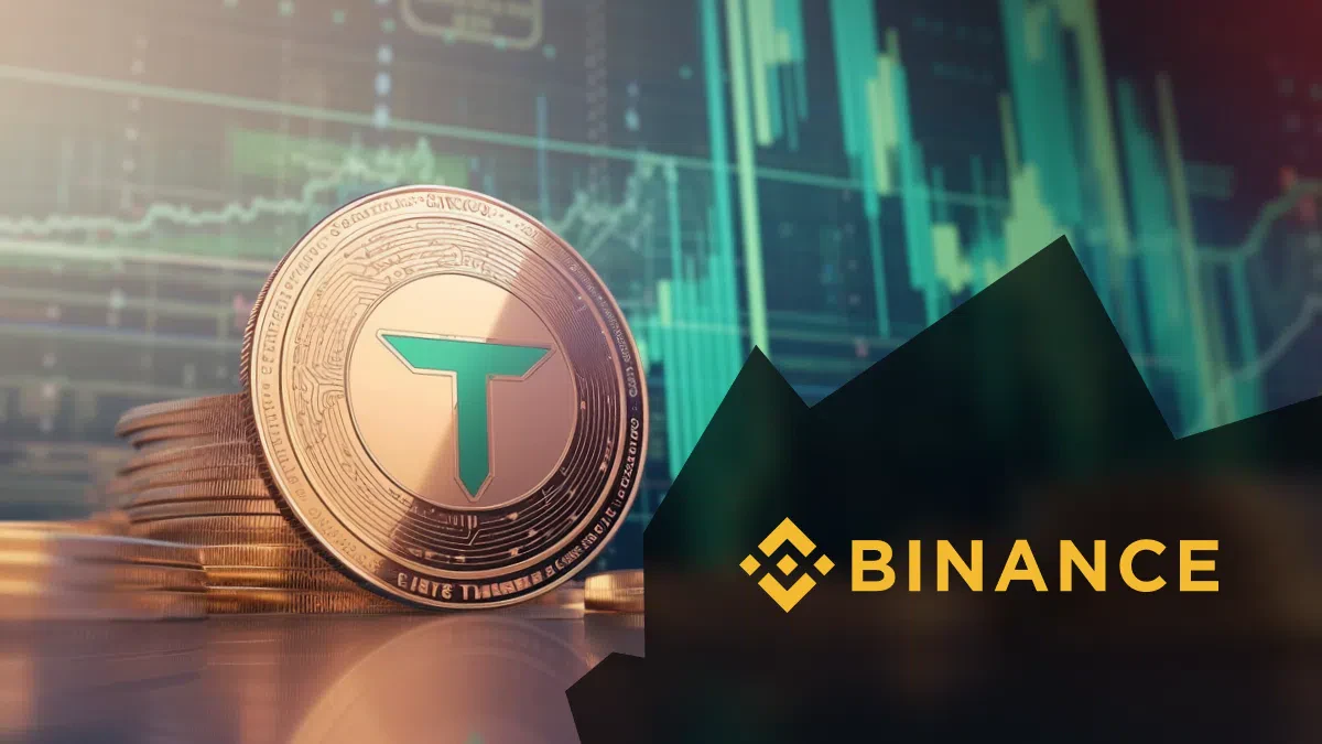 tether integre la blockchain ton sur binance