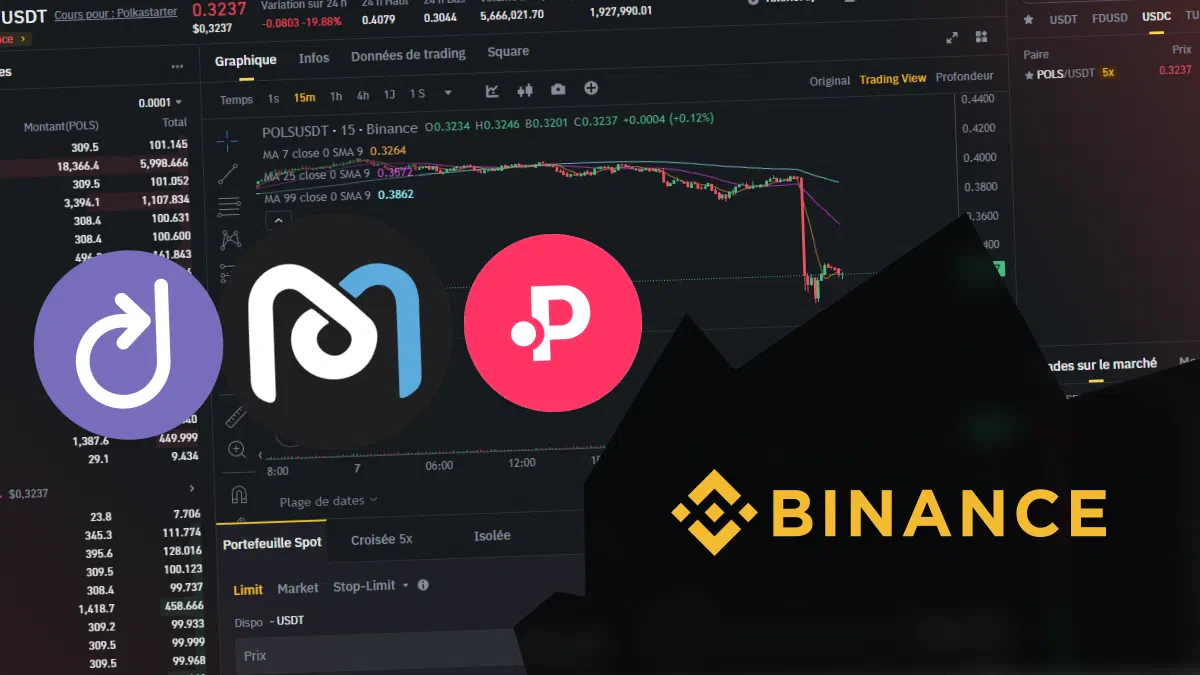 binance retire 4 crypto de sa liste