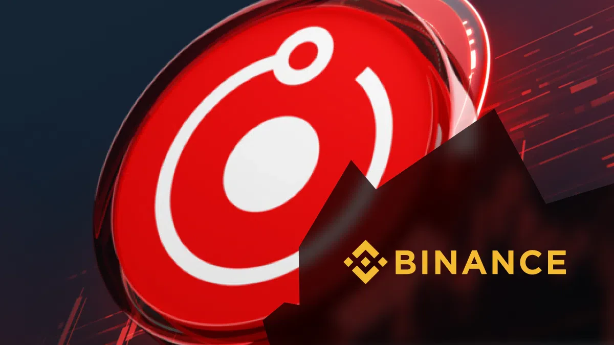 changement de render soutenu par binance