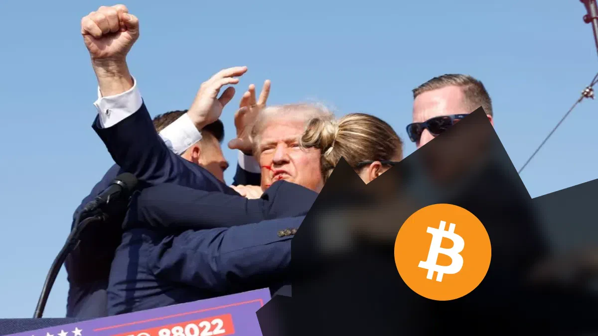 lien entre l'affaire avec trump et le prix du bitcoin