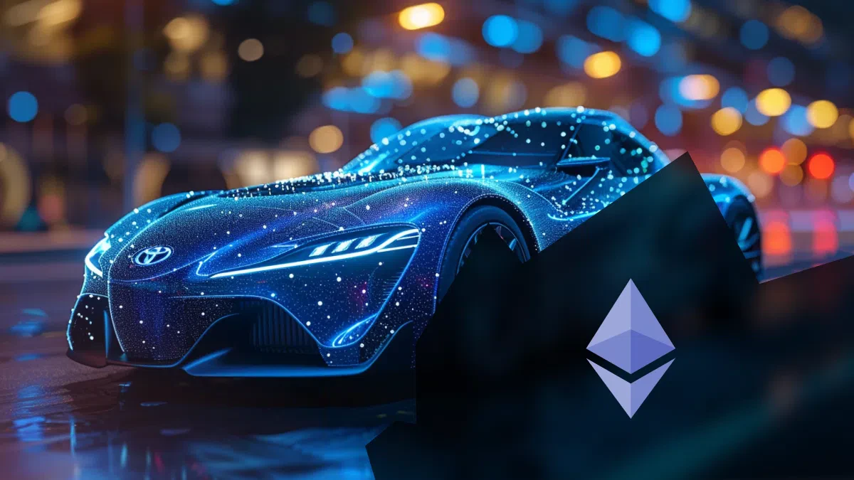 toyota et ethereum intégré aux nouvelles voitures