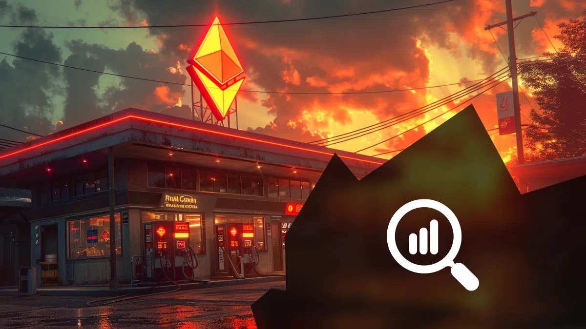 le gas sur ethereum en chute libre