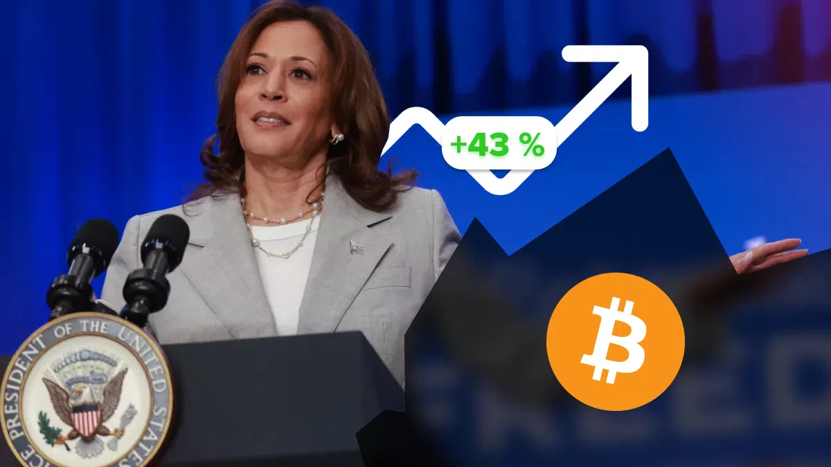 kamala harris bitcoin btc