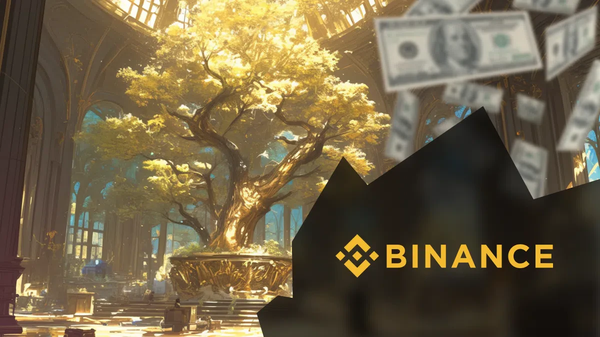 entrée d'argent importante sur binance