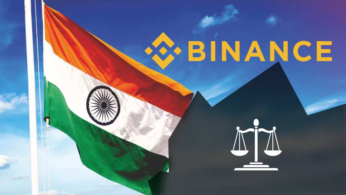 binance inde problème juridique