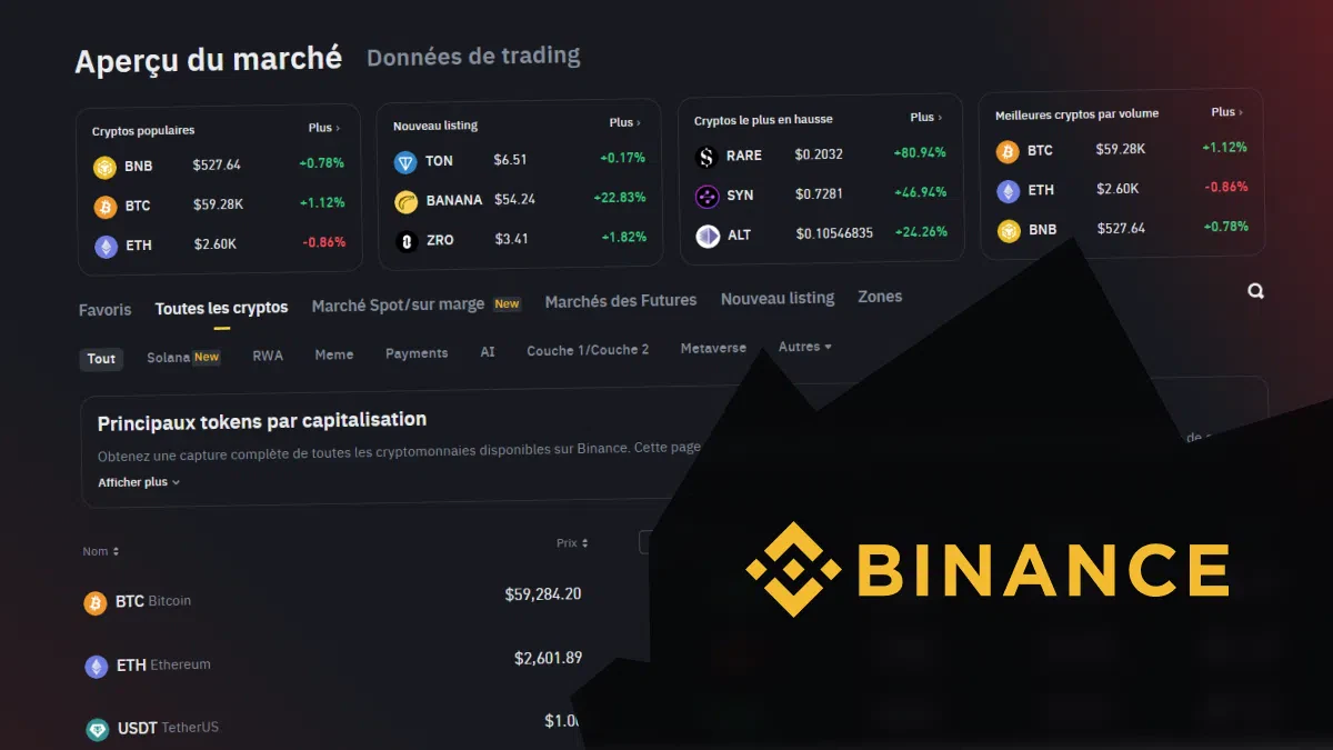 retrait de certaines paires de crypto sur binance