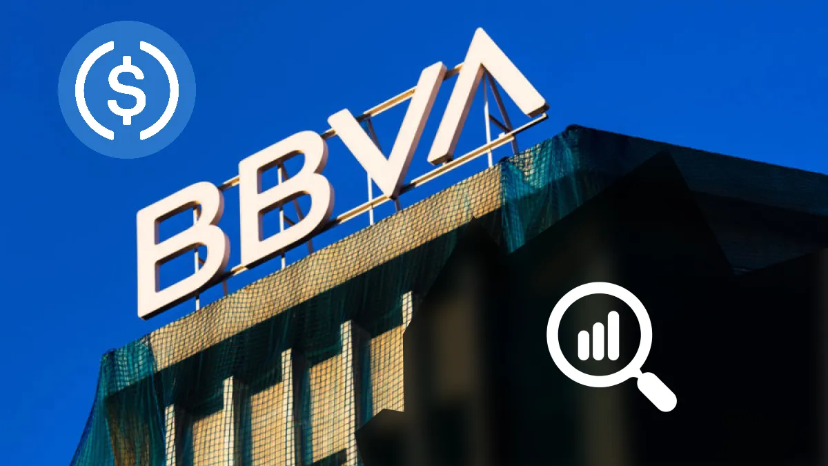 bbva géant bancaire crypto banque service usdc