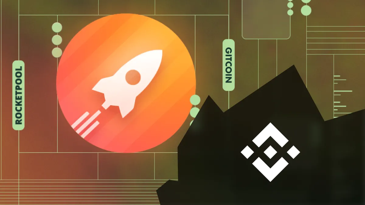 crypto binance rocket pool listing hausse prix