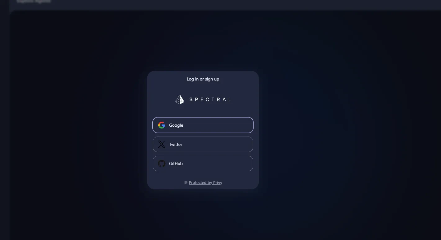 Créer un compte sur la plateforme Spectral