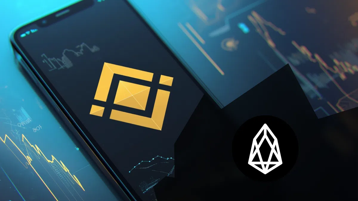 eos en arrêt sur binance