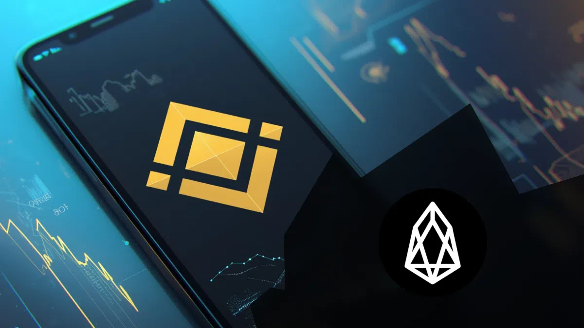 eos en arrêt sur binance