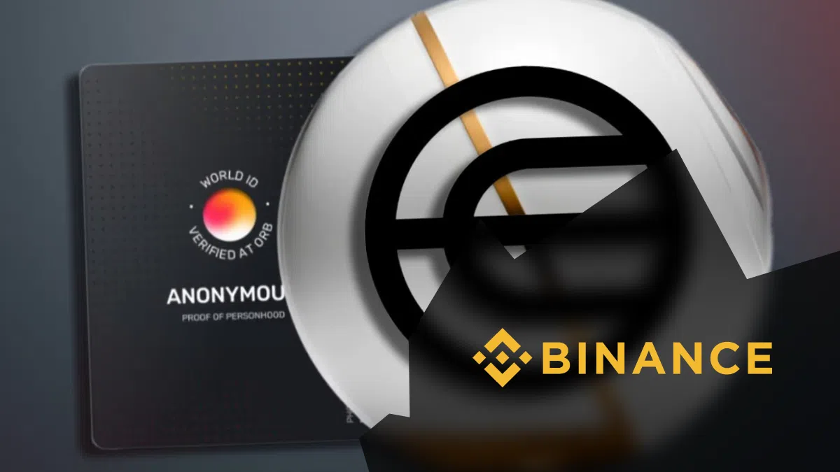 worldcoin binance ajout et listing