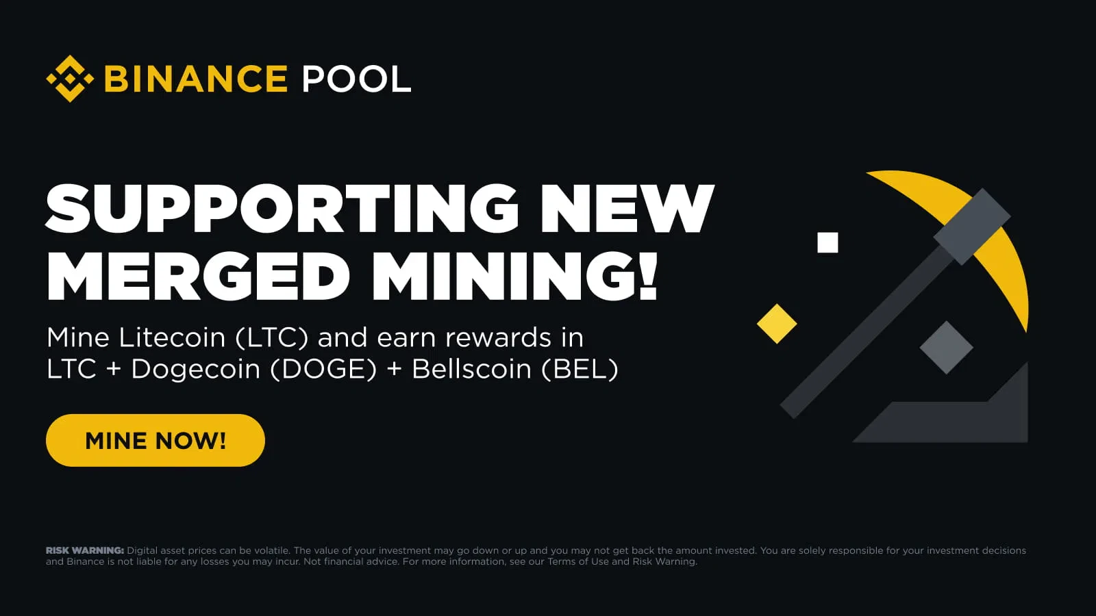 minage sur binance pool