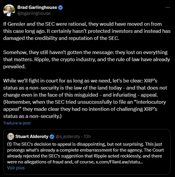 le tweet de brad garlinghouse