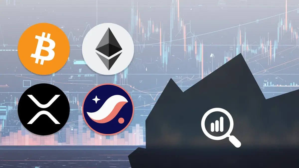 Analyse du marché crypto : BTC, ETH, XRP et STRK