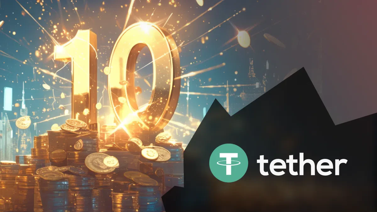 tether 10e année anniversaire