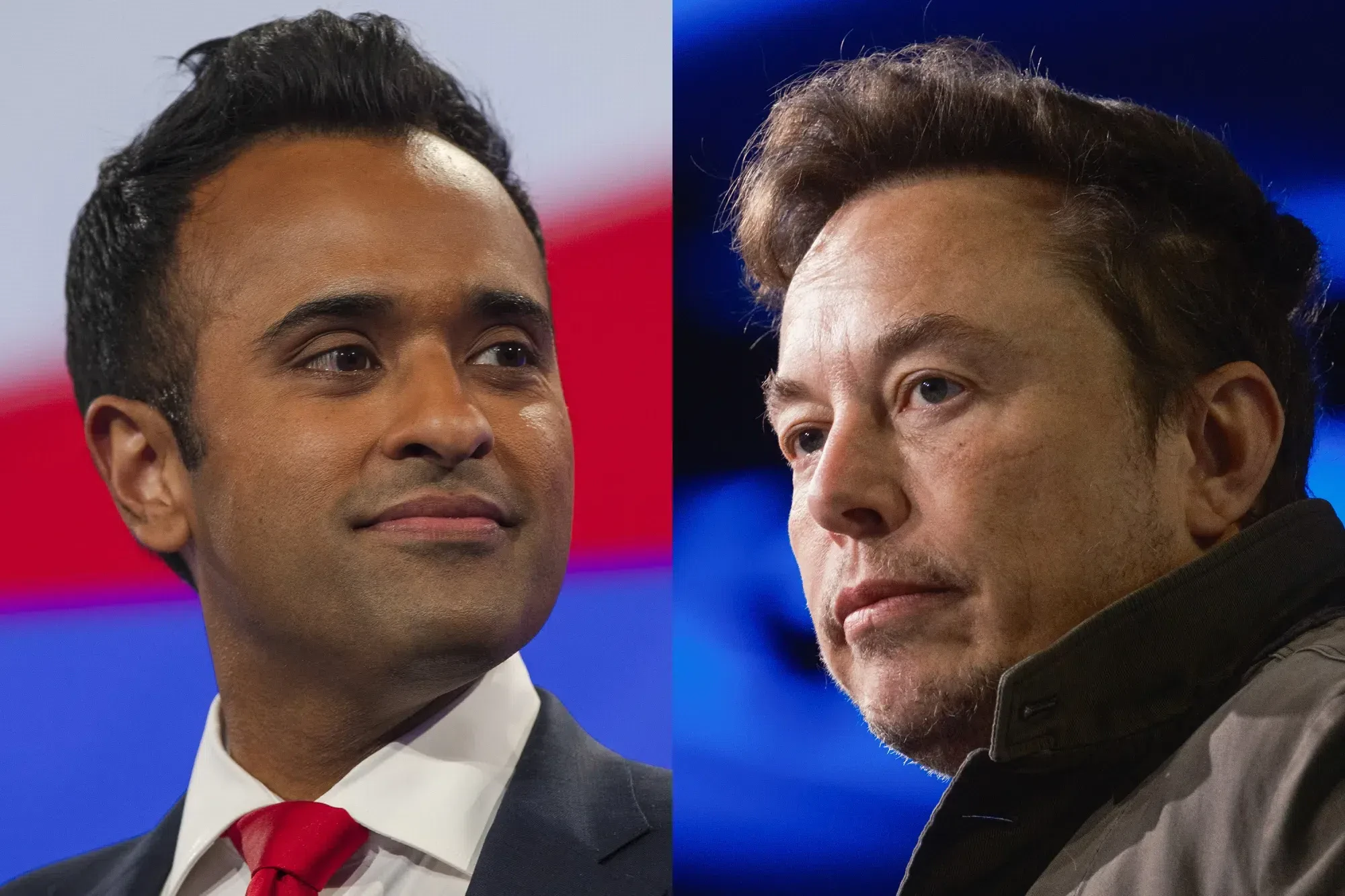 Elon Musk et Vivek Ramaswamy