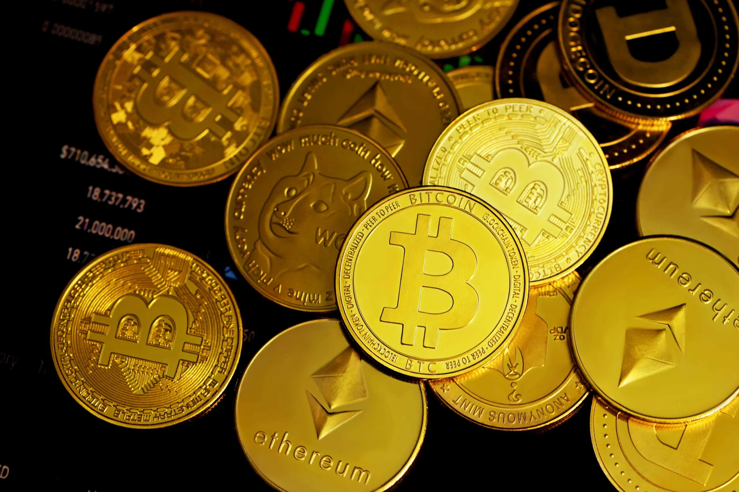 Bitcoin et principales cryptomonnaies