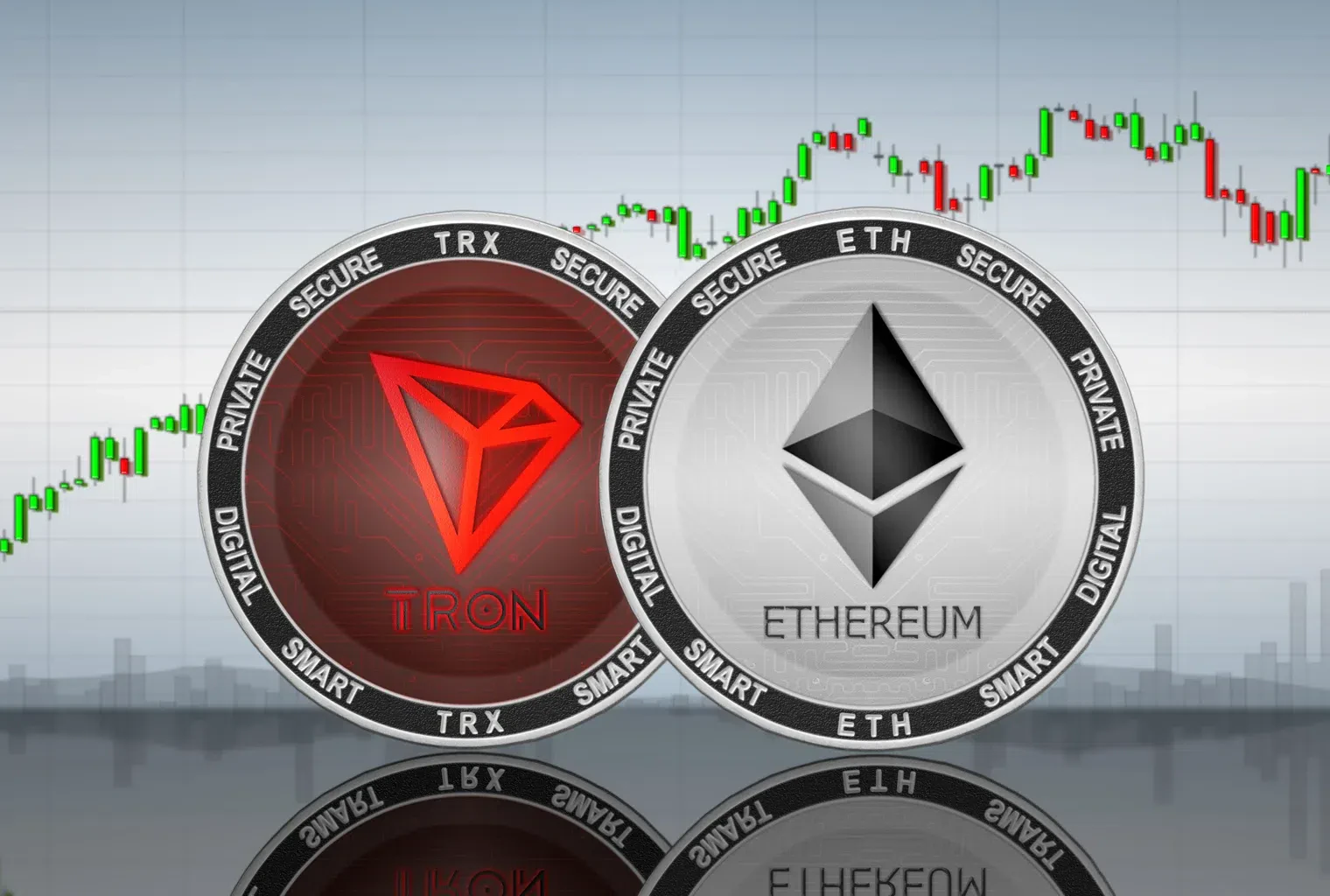 Ethereum et Tron Sur le Point d’Atteindre des Sommets