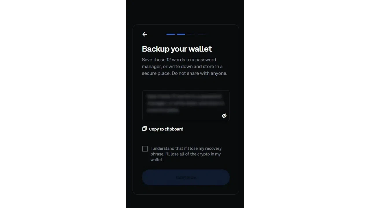 backup du wallet coinbase