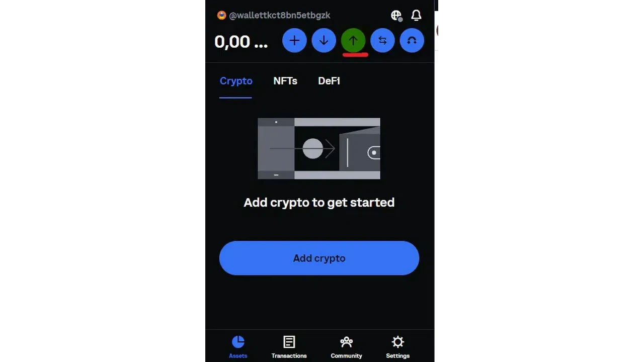 retirer des crypto sur coinbase wallet