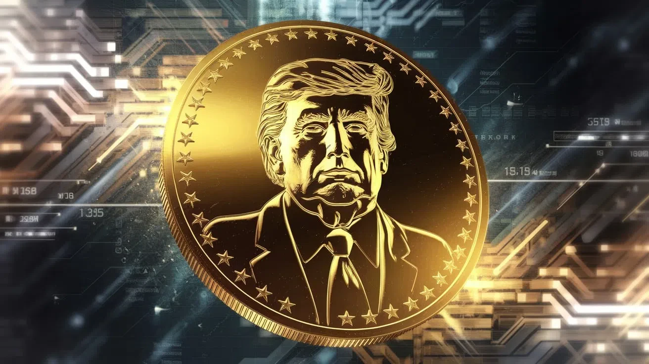 Un meme coin lancé par Donald Trump