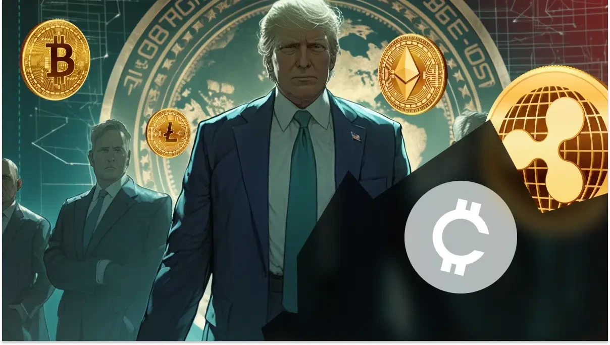 trump et son changement avec les crypto