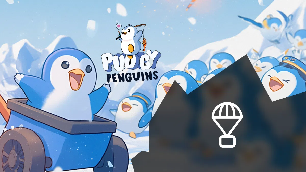 airdrop bientôt terminé pour pudgy penguins